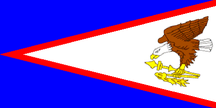 Nacionalinės vėliavos, Amerikos Samoa