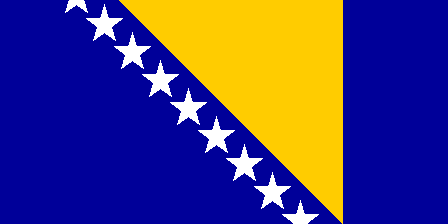 Nacionalinės vėliavos, Bosnija ir Hercogovina