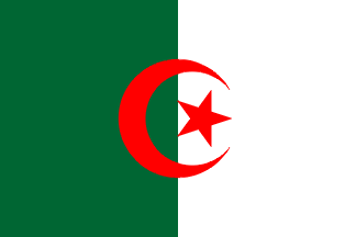 Nacionalinės vėliavos, Alžyras
