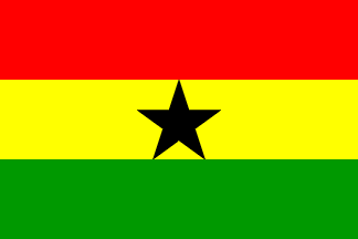 Nacionalinės vėliavos, Gana