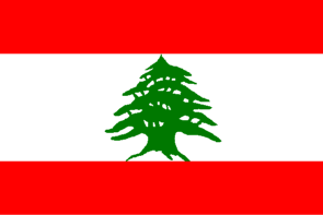 Nacionalinės vėliavos, Libanas