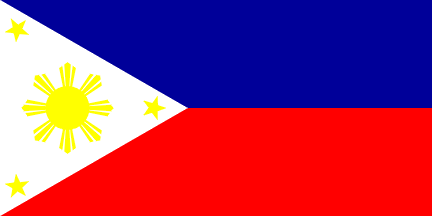 Nacionalinės vėliavos, Filipinai