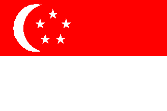 Nacionalinės vėliavos, Singapūras