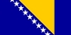 pasaulio šalių vėliavos: Bosnija ir Hercogovina