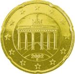 20 cents (other side, country Germany) 0.2