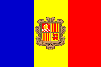 Nacionalinės vėliavos, Andora
