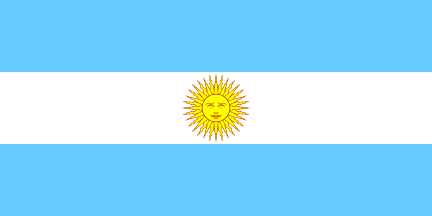 Nacionalinės vėliavos, Argentina