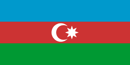 Nacionalinės vėliavos, Azerbaidžanas