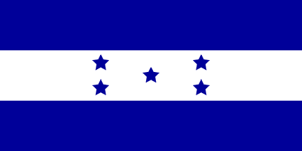 Nacionalinės vėliavos, Hondūras