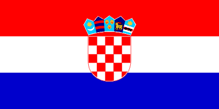 Nacionalinės vėliavos, Kroatija