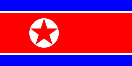 Nacionalinės vėliavos, Šiaurės Korėja