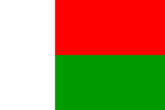 Nacionalinės vėliavos, Madagaskaras