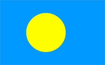 Nacionalinės vėliavos, Palau