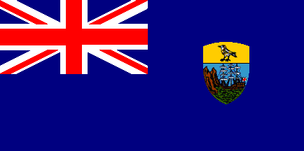 Nacionalinės vėliavos, Šventos Elenos salos