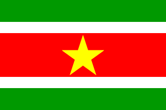 Nacionalinės vėliavos, Surinamis