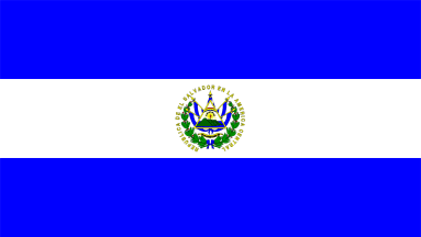 Nacionalinės vėliavos, Salvadoras