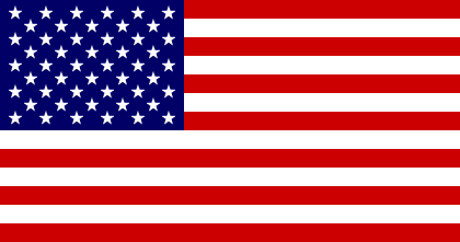 Nacionalinės vėliavos, Jungtinės Amerikos Valstijos